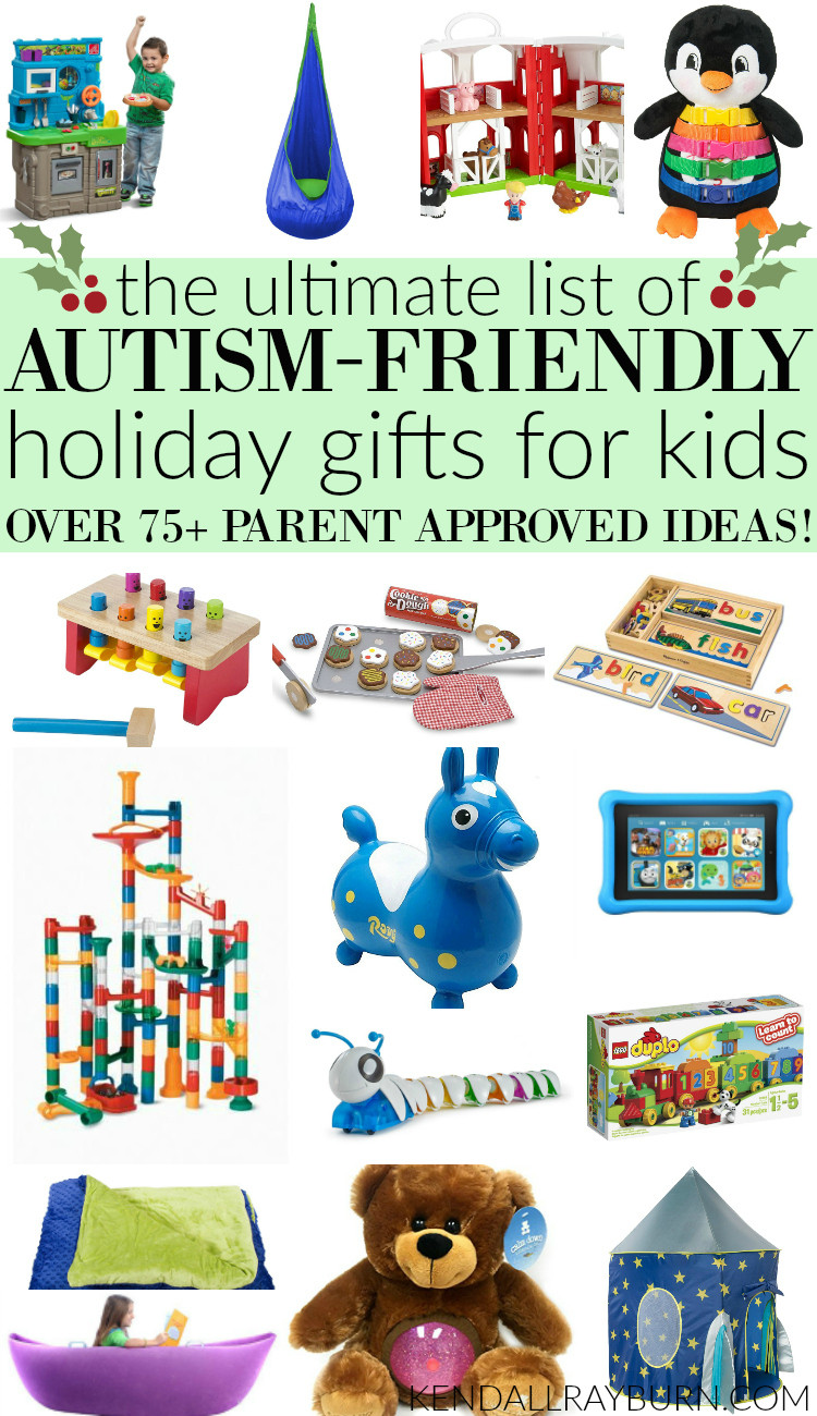 Gifts For Autistic Children
 Autism Friendly Holiday Gifts for Kids 75 Parent