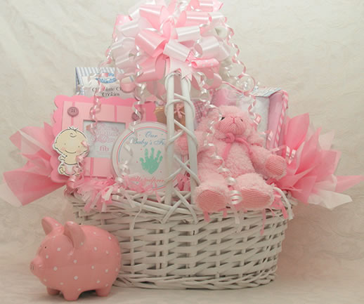 Gifts For Baby Girl Newborn
 Baby Girl – A Gift Basket Full