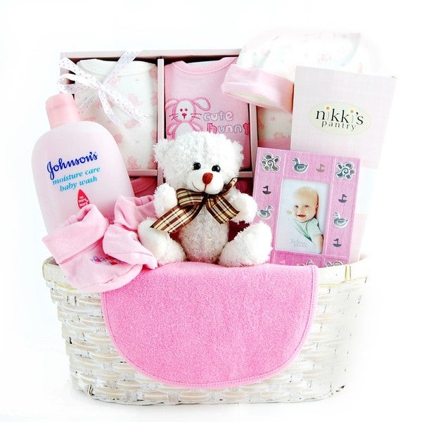 Gifts For Baby Girl Newborn
 Shop New Arrival Baby Gift Basket for Girls Free