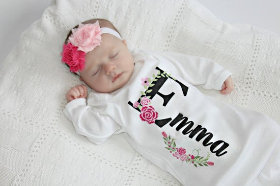 Gifts For Baby Girl Newborn
 Personalized Baby Gift Girl Newborn Girl ing Home Outfit