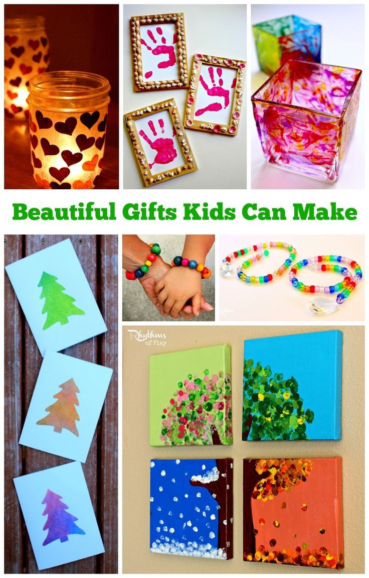 Gifts For Families With Kids
 Homemade Gifts Kids Can Make for Parents and Grandparents