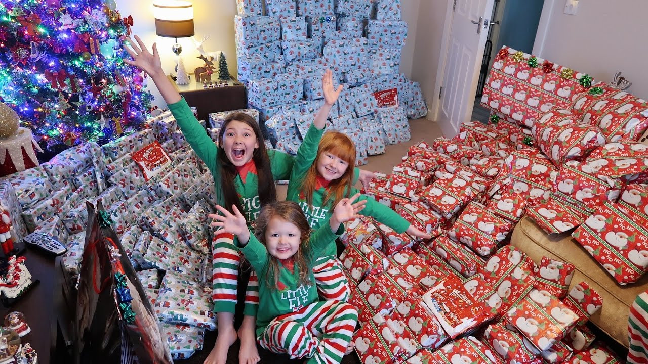 Gifts For Families With Kids
 CHRISTMAS MORNING SPECIAL OPENING PRESENTS BRINGS TEARS
