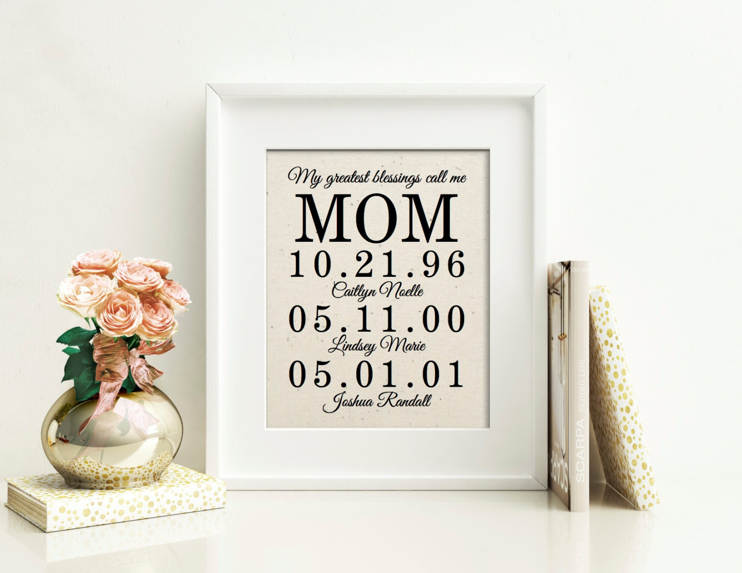 Gifts For Mom Birthday
 Personalized Gift for Mom Birthday Gift for Dad Father of