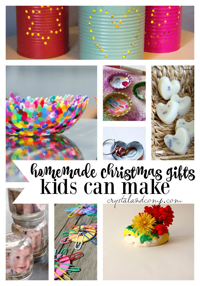 Gifts To Make For Kids
 25 Homemade Christmas Gifts Kids Can Make