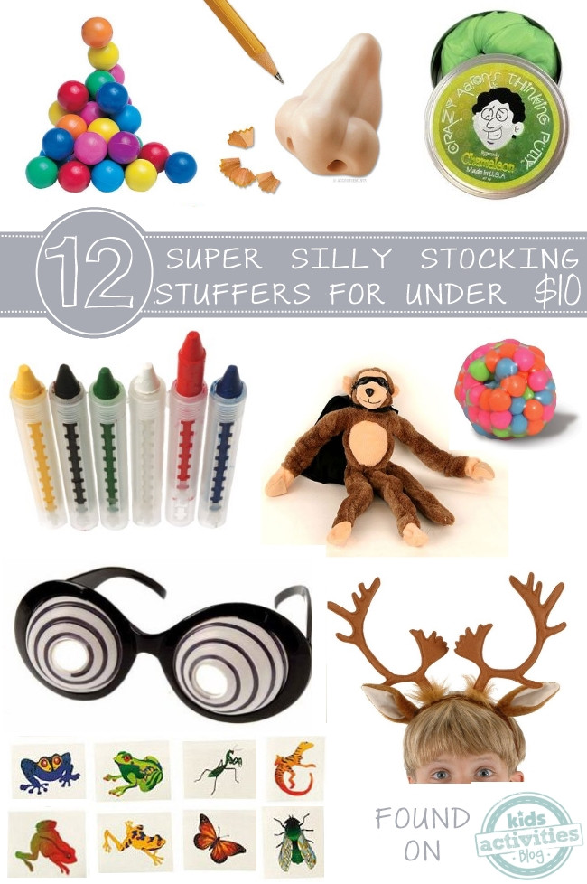 Gifts Under $10 For Kids
 12 Silly Stocking Stuffers for Kids Under 10 Dollars