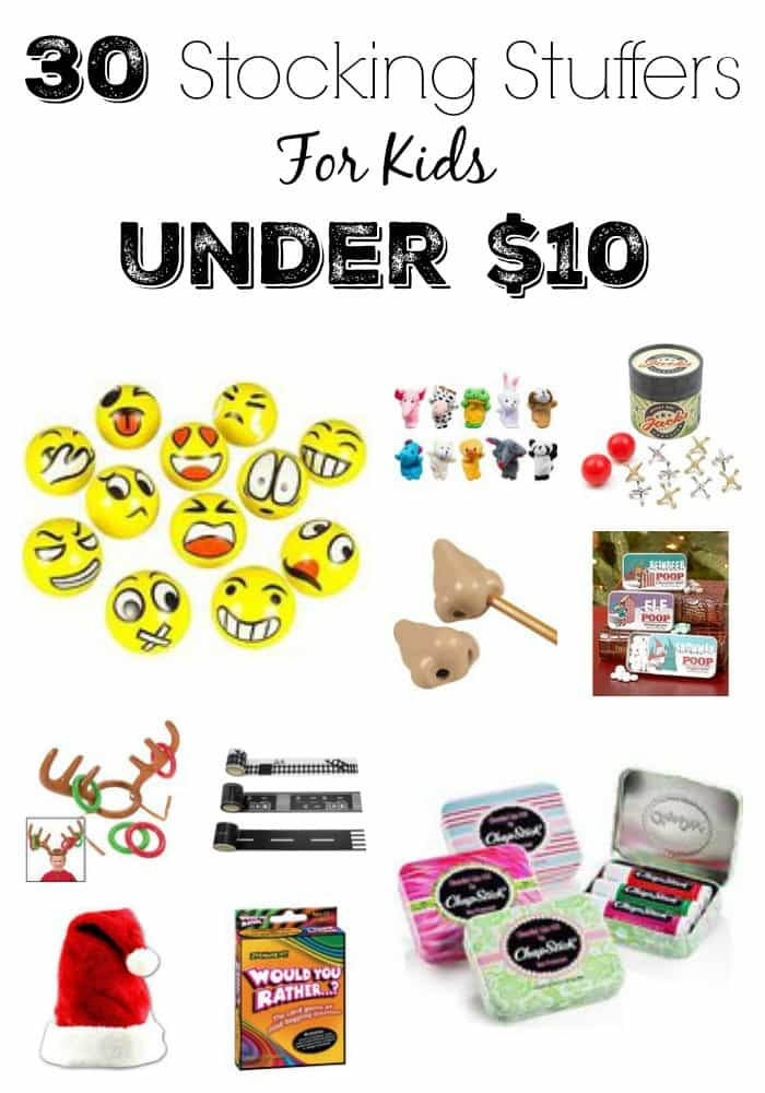 Gifts Under $10 For Kids
 30 Stocking Stuffers For Kids That Are All Under $10