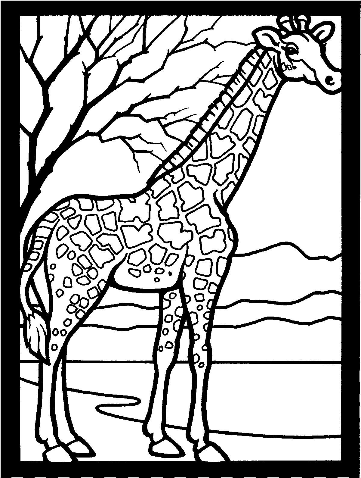 25 Best Ideas Giraffe Coloring Pages for Kids - Home, Family, Style and