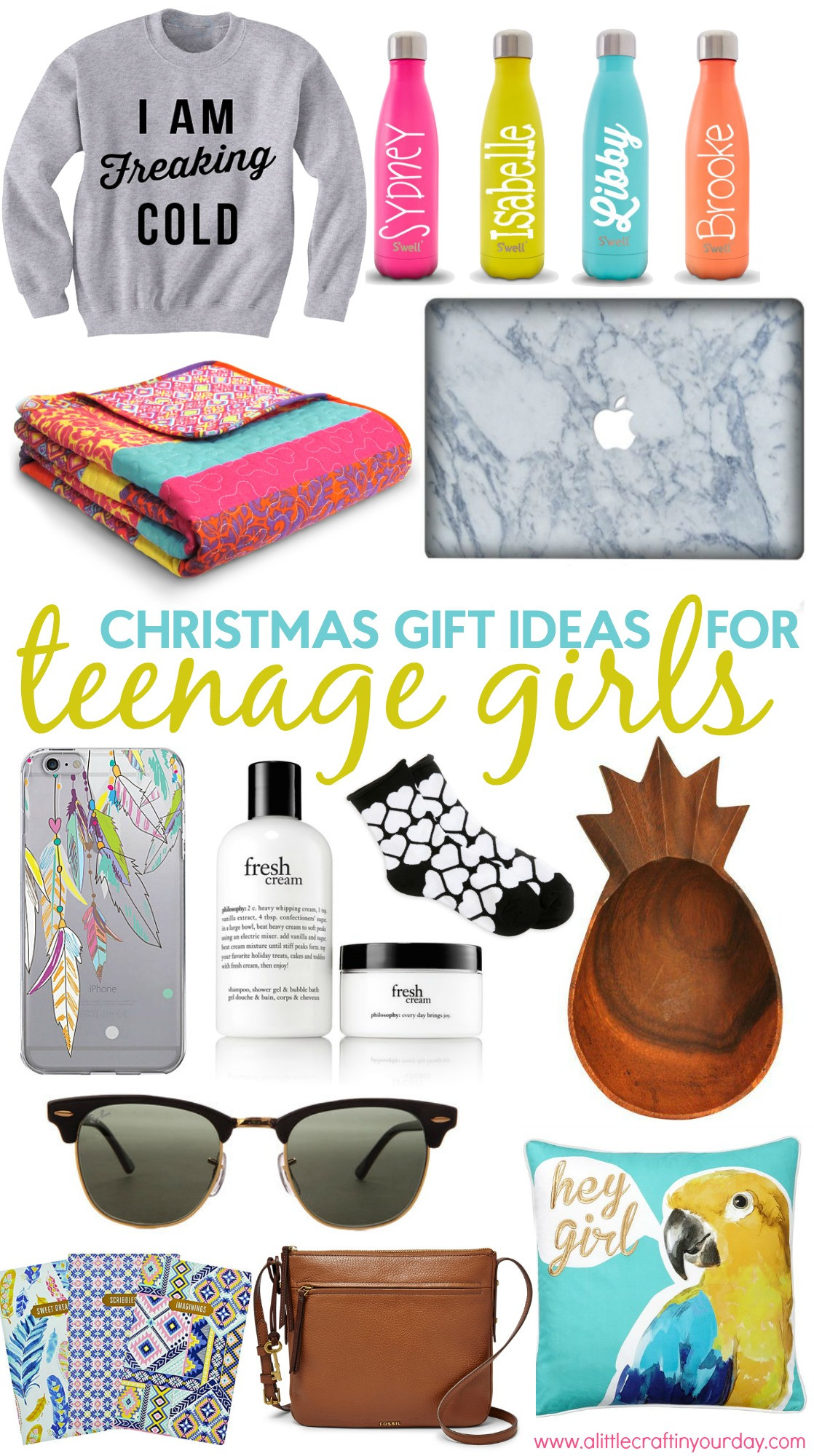 Girl Christmas Gift Ideas
 Christmas Gift Ideas for Teen Girls A Little Craft In