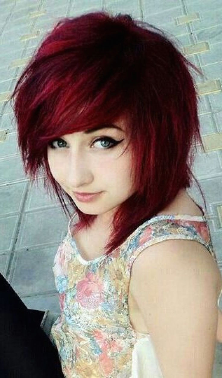 Girl Emo Haircuts
 20 Emo Hairstyles for Girls Feed Inspiration