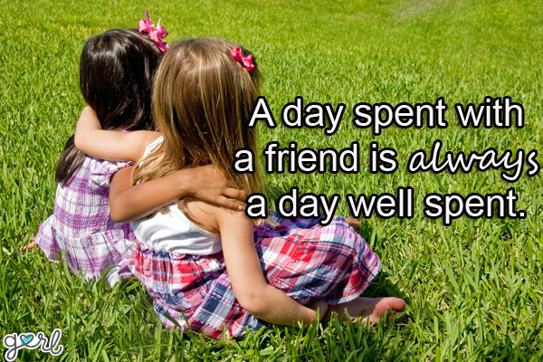 Girl Friendship Quote
 Funny Bff Quotes For Girls QuotesGram