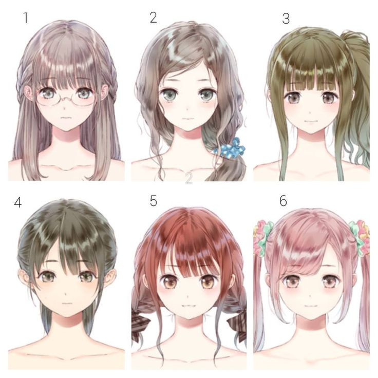 Girl Hairstyles Anime
 Best 25 Anime hairstyles ideas on Pinterest