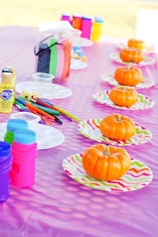 Girl Halloween Party Ideas
 A Pumpkin Party for a Fall Birthday in 2019