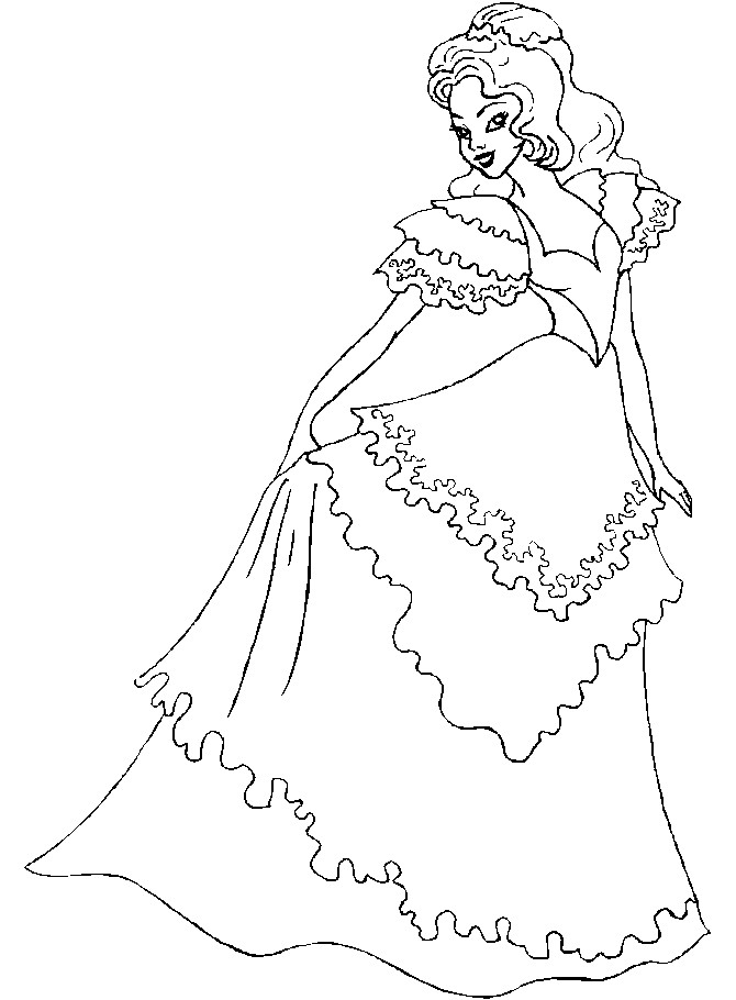 Girls Are Not Chicks Coloring Book
 Pretty11 Girl Coloring Pages coloring page & book for kids
