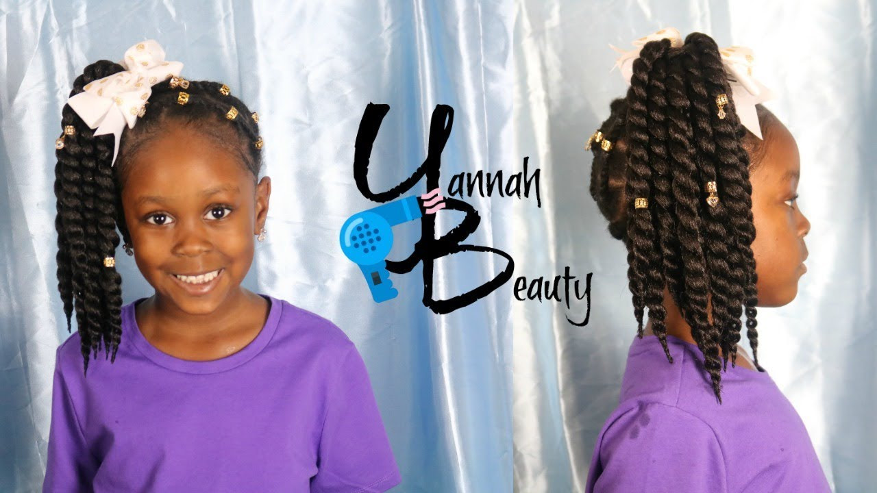 Girls Crochet Hairstyles
 Yannah Crochet Ponytail🔷Little Girls Hair🔷Crochet
