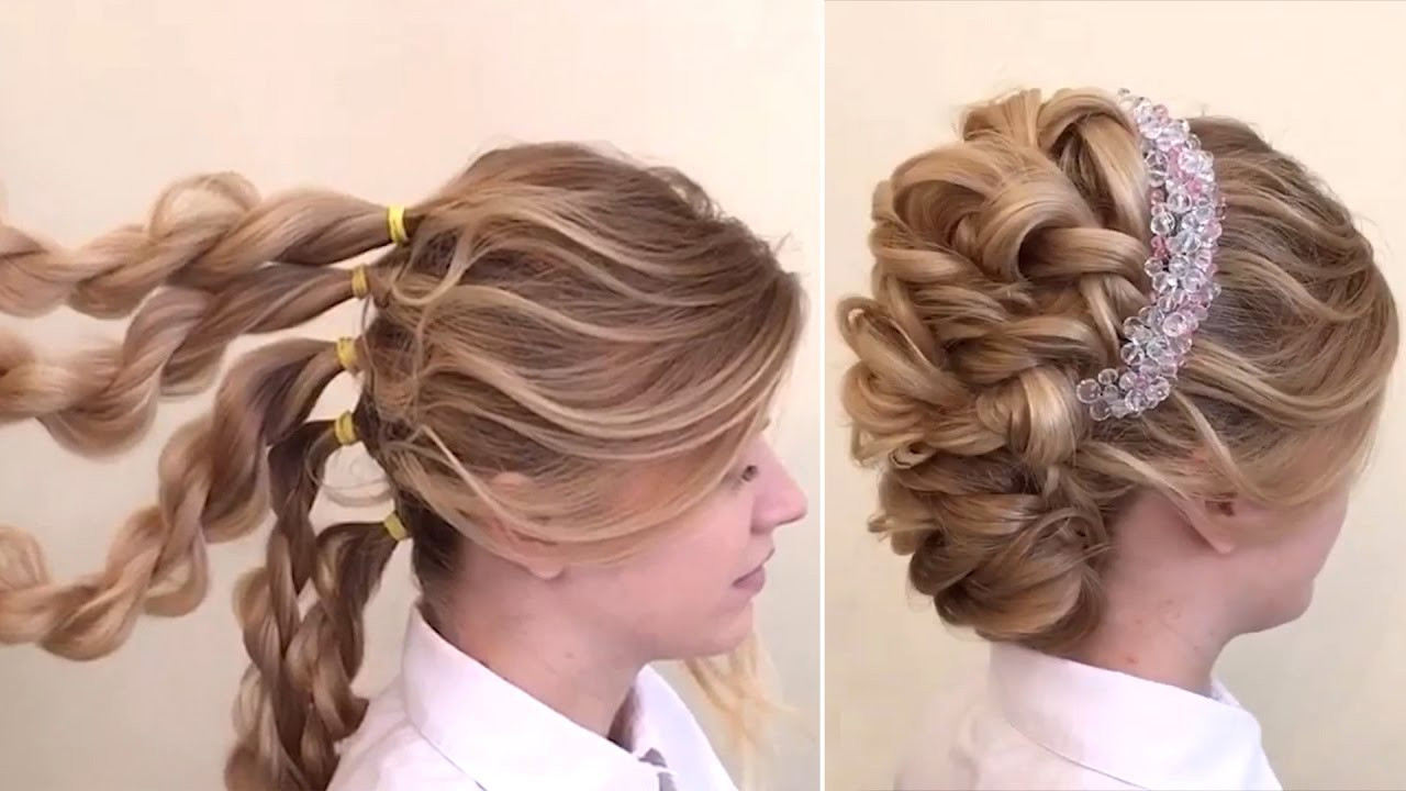 Girls Updo Hairstyles
 Beautiful Hairstyles Design by Georgiy Kot NEW April May