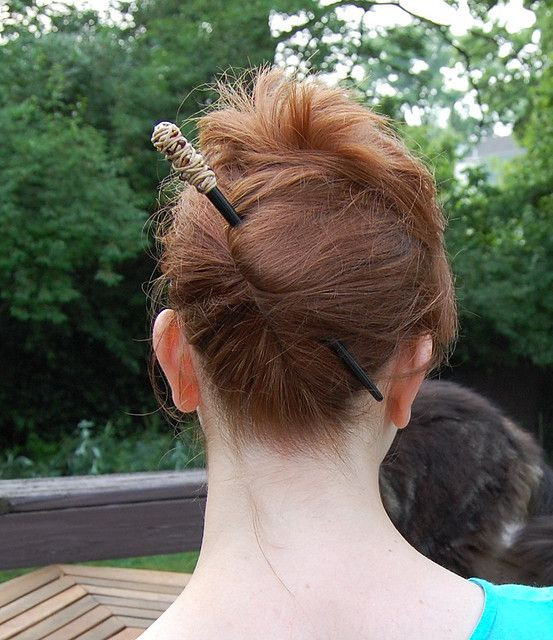 Girls Updo Hairstyles
 how to use hair sticks