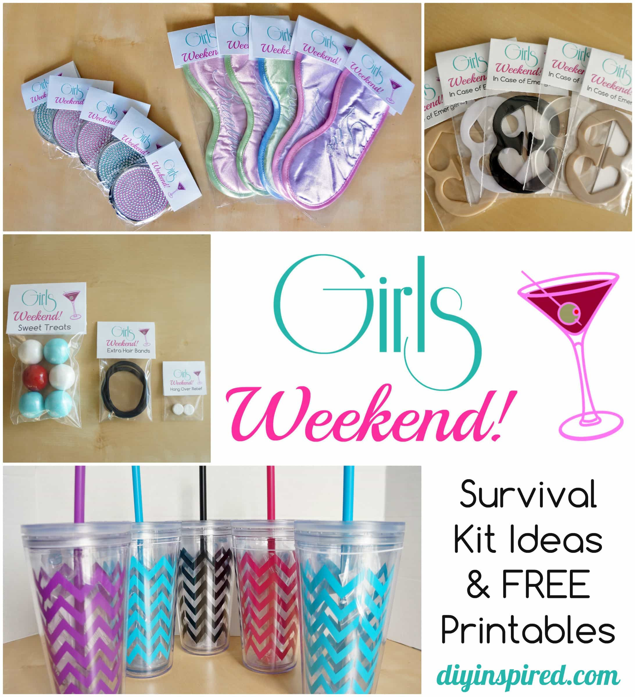 Girls Weekend Gift Ideas
 Bachelorette Party Favor Ideas