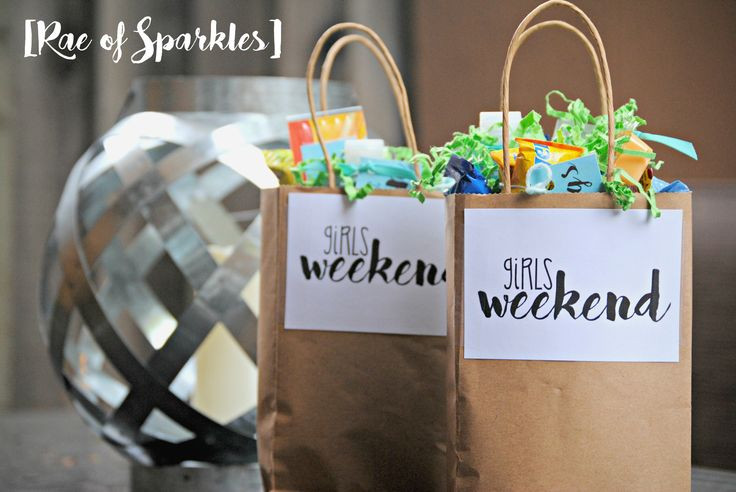 Girls Weekend Gift Ideas
 44 best Goo bags girls weekend images on Pinterest