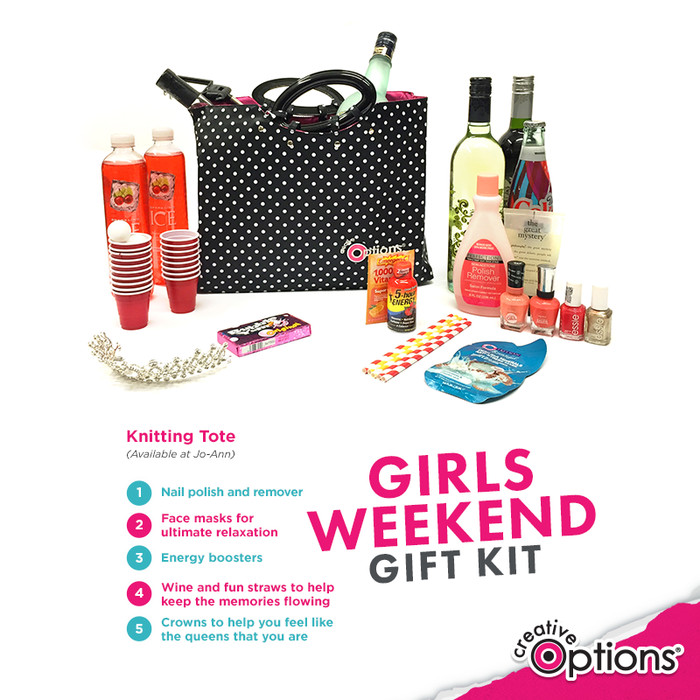 Girls Weekend Gift Ideas
 Everyone loves a good girl s weekend Impress your