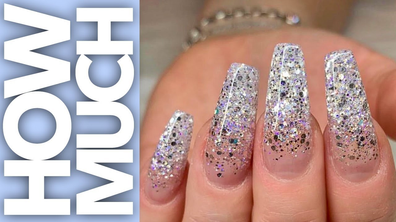 Glitter Gel Nails
 How Much Extreme Glitter Ombre Gel Nails