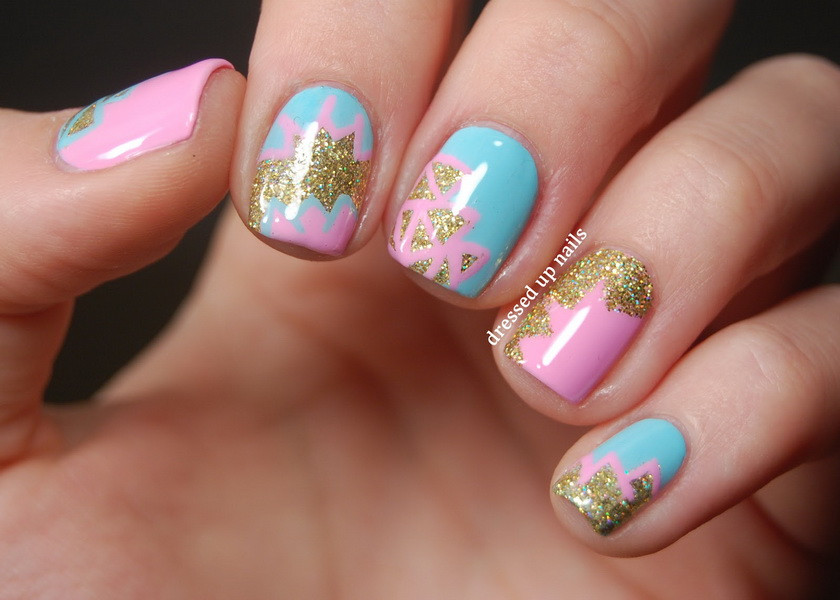 Glitter Nail Ideas
 Glitter nail designs for shiny hands yve style