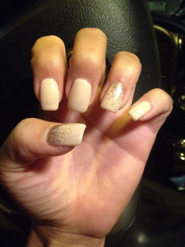 Glitter Nails Salon
 Love my nails with ombré glitter Yelp
