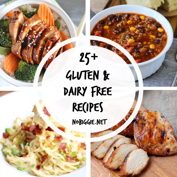 Gluten Free Dairy Free Dinners
 25 Gluten Free and Dairy Free Recipes