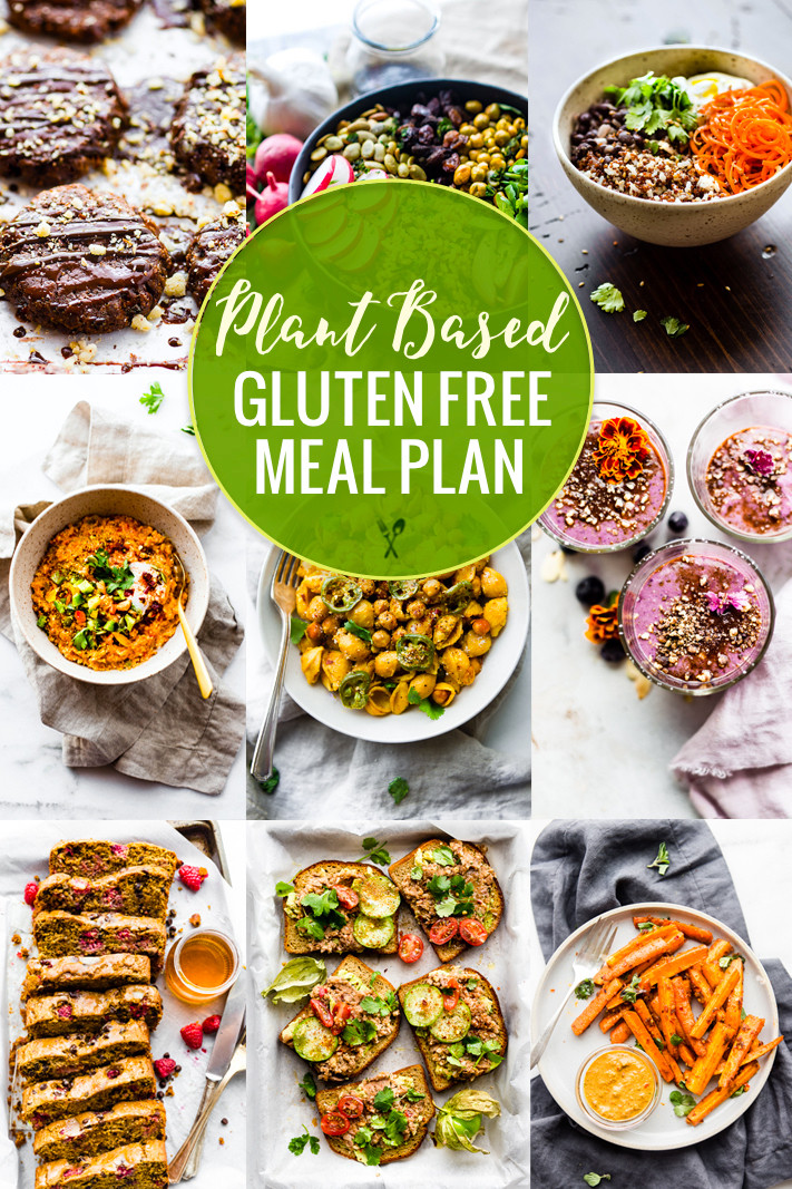 Gluten Free Dairy Free Dinners
 Plant Based Gluten Free Meal Plan