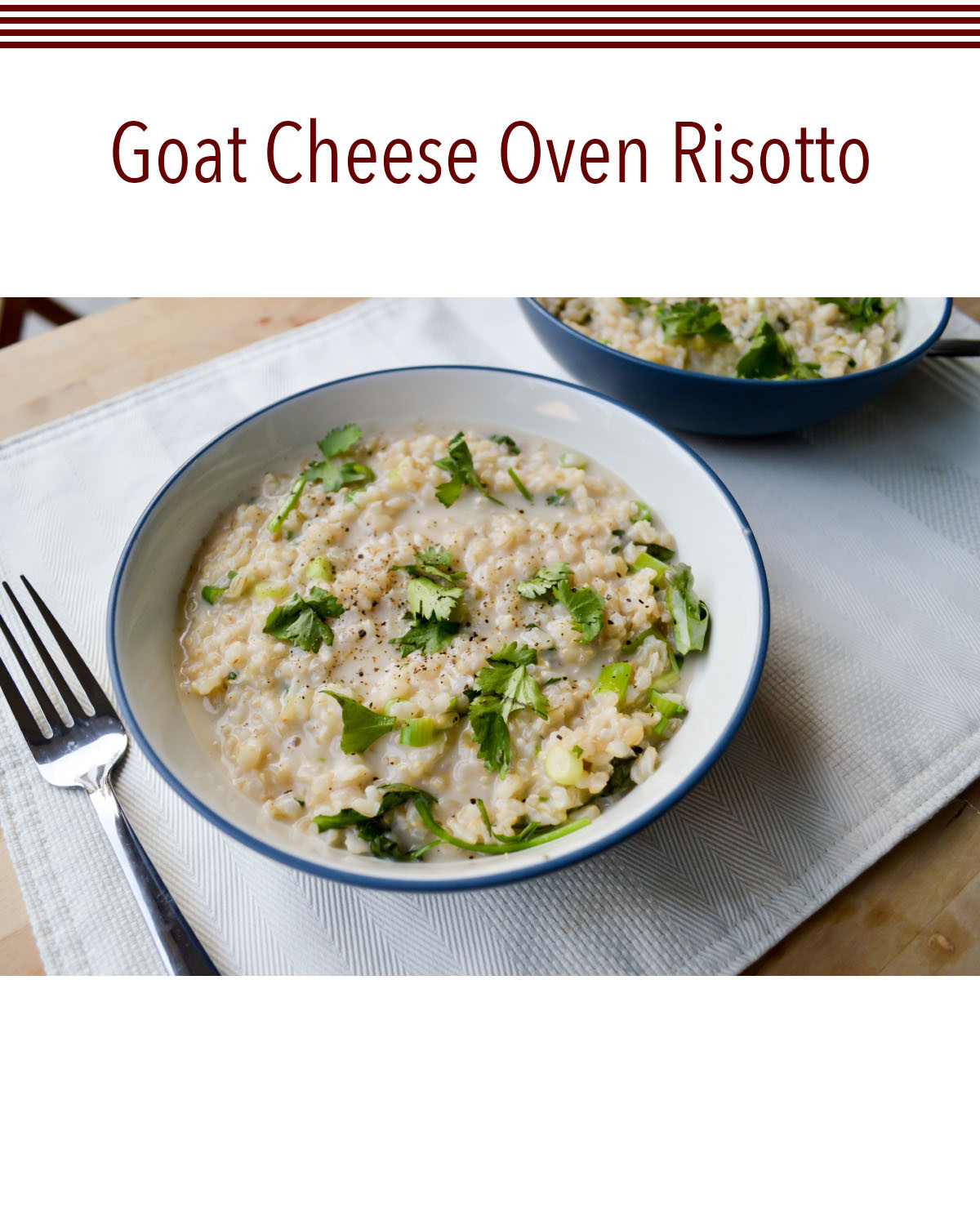 Goats Cheese Risotto
 Goat Cheese Risotto Recipe — Dishmaps