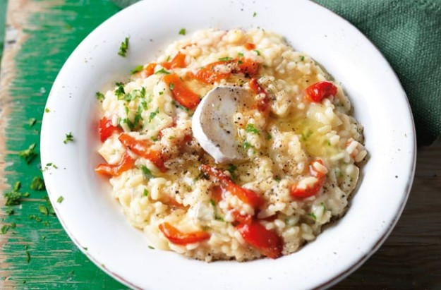 Goats Cheese Risotto
 Red pepper and goats cheese risotto recipe goodtoknow