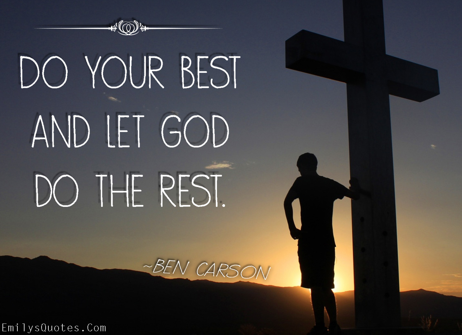 God Motivational Quotes
 Put Your Faith In Him