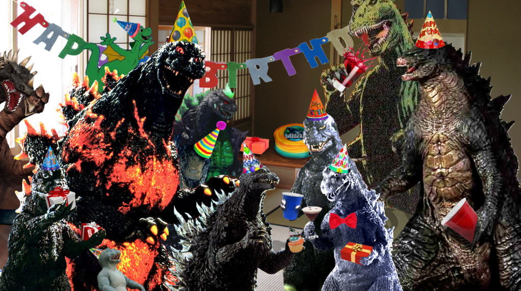 Godzilla Birthday Party
 Godzilla Birthday Party by The493Darkrai