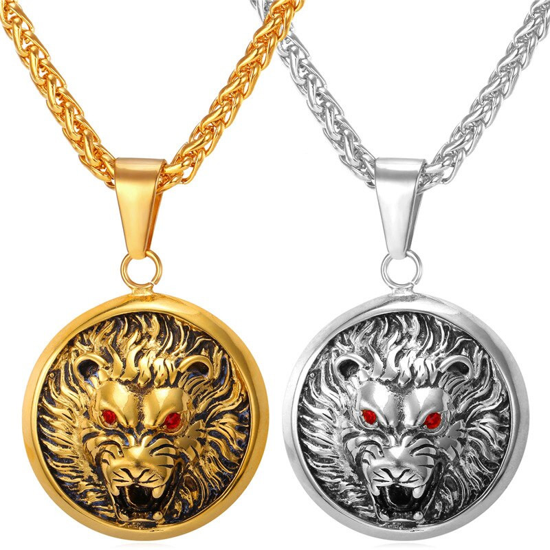 Gold Lion Necklace
 line Buy Wholesale gold lion pendant from China gold