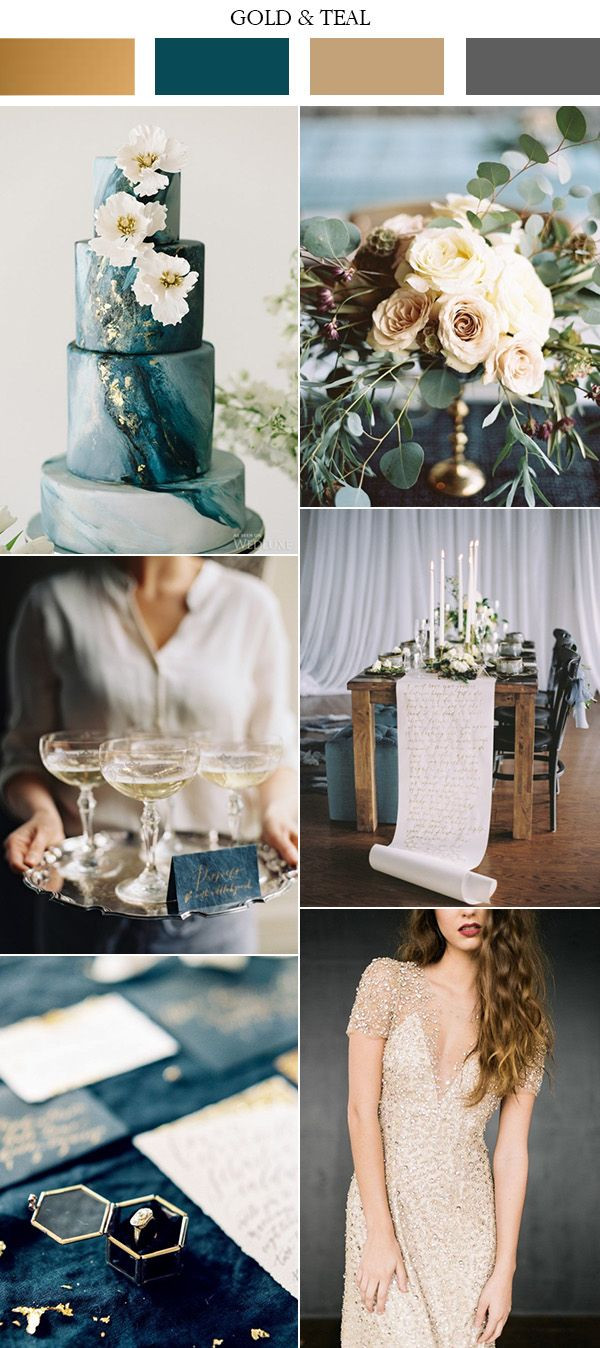 Gold Wedding Color Schemes
 Top 10 Gold Wedding Color Ideas for 2019 Trends