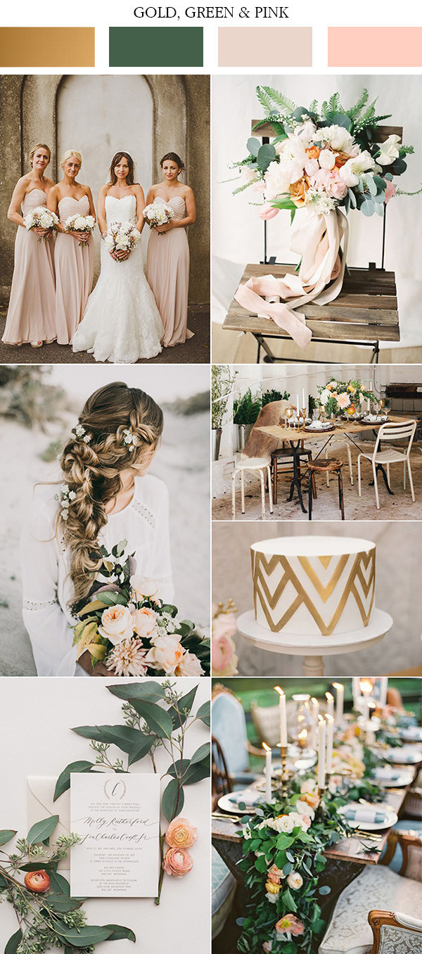 Gold Wedding Color Schemes
 Top 10 Gold Wedding Color Ideas for 2019 Trends Oh Best