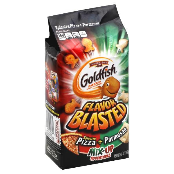 Goldfish Crackers Flavours
 Goldfish Flavor Blasted Baked Snack Crackers Explosive