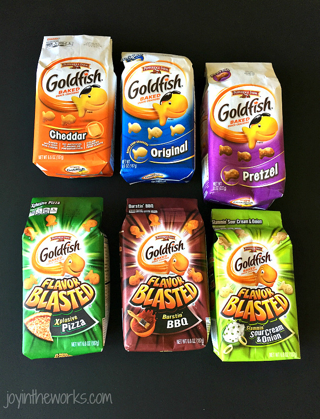 Goldfish Crackers Flavours
 Goldfish Cracker Taste Test Joy in the Works