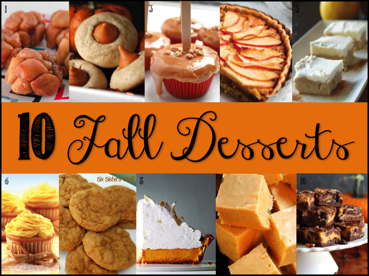 Good Fall Desserts
 Be A Good Thing 10 Fall Desserts