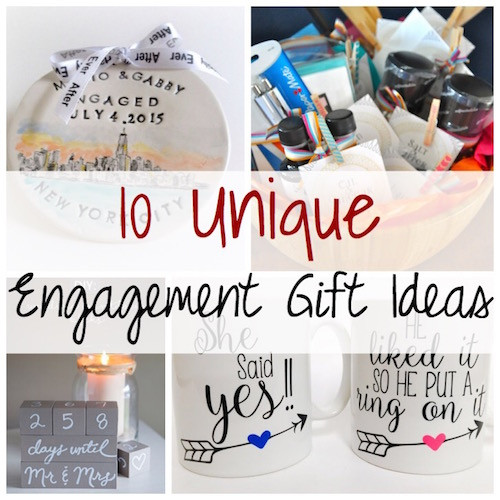 Good Ideas For Engagement Party Gifts
 Unique Engagement Gift Ideas Lydi Out Loud