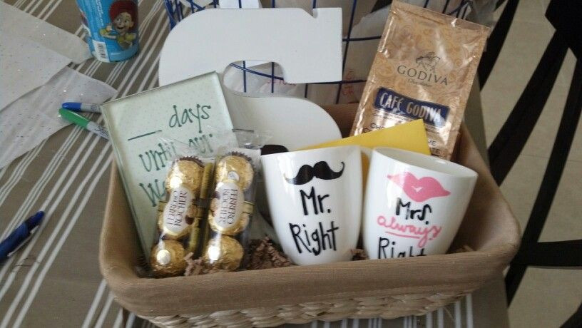 Good Ideas For Engagement Party Gifts
 Engagement Gift Basket