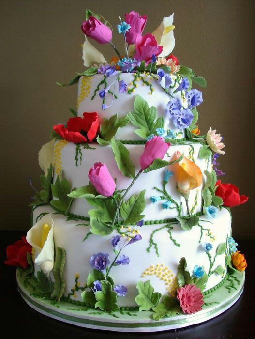 Gorgeous Birthday Cakes
 Cakes ts for Happy Birthday Happy Anniversary