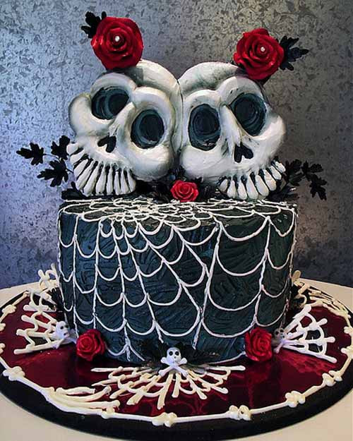 Gothic Birthday Cakes
 Cake [grrls] cakery Gallery of Perfect Goth Cakes