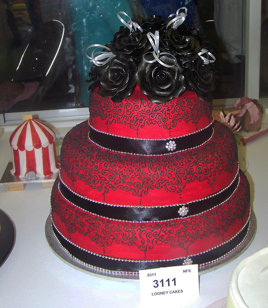 Gothic Birthday Cakes
 Gothic Wedding Cake