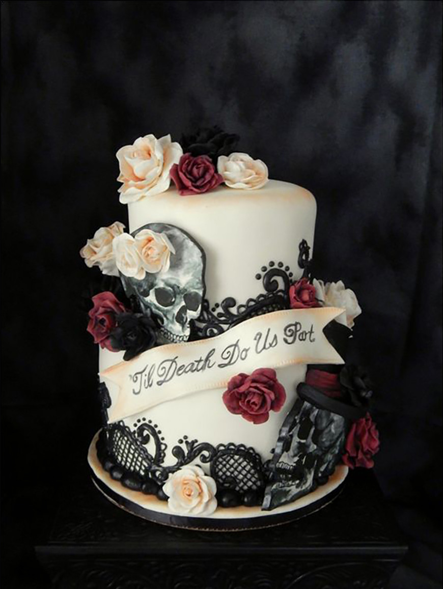 Gothic Birthday Cakes
 How to Get That Perfect Gothic Wedding Theme