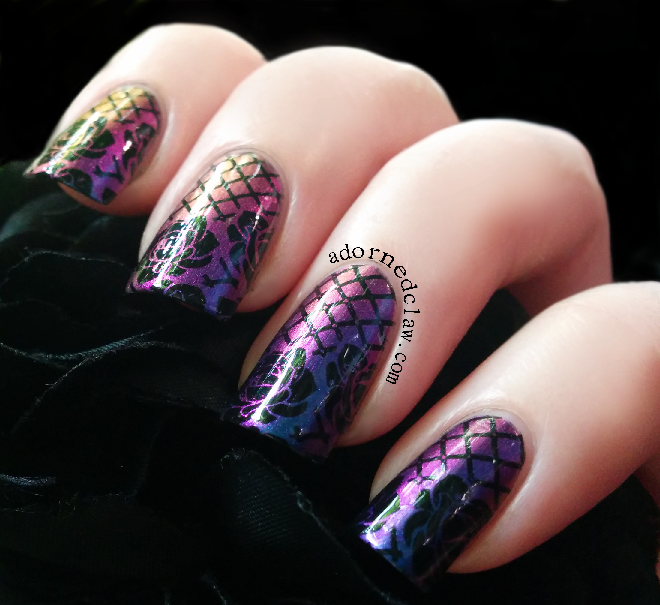 Gothic Nail Designs
 ILNP Birefringence with Moyou Gothic 03