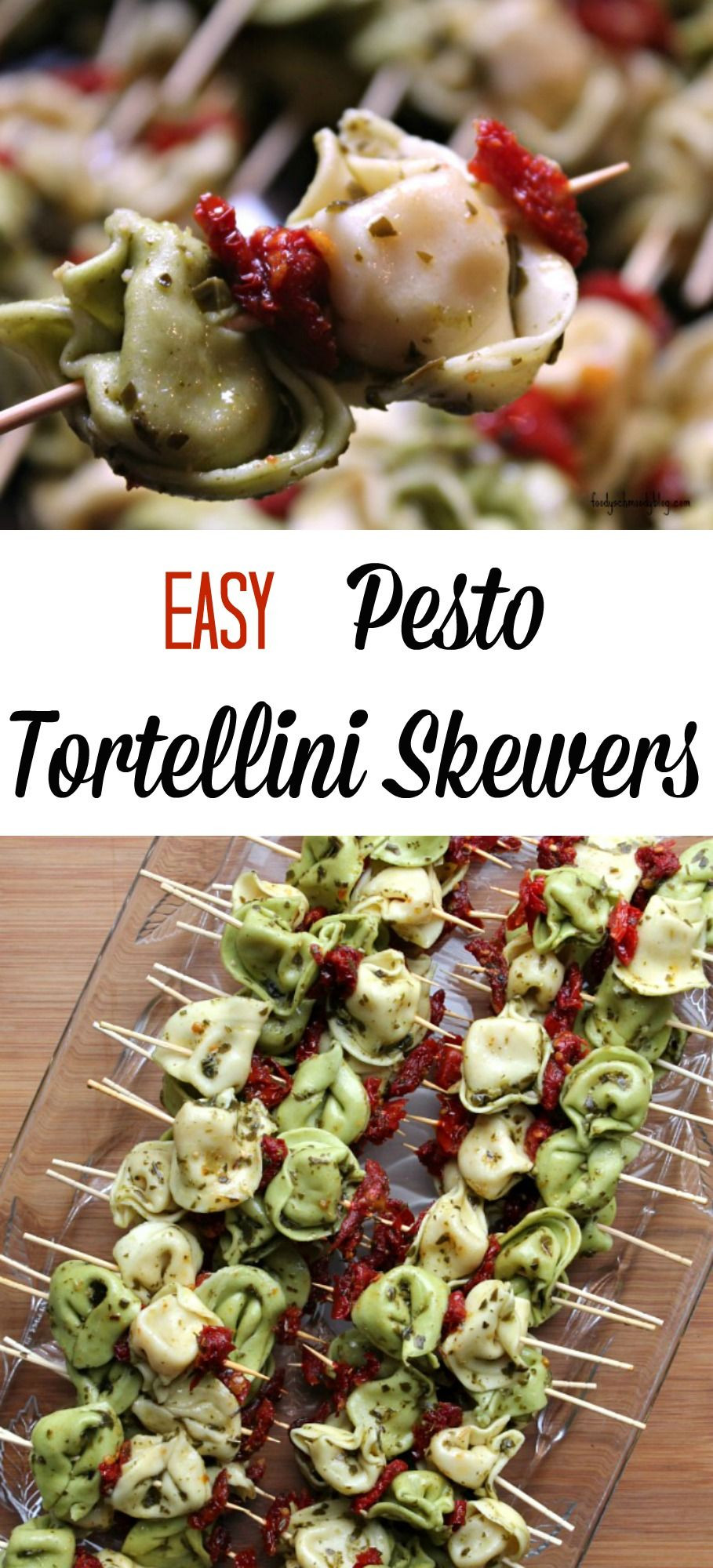 Gourmet Cold Appetizers
 Easy Pesto Tortellini Skewers Recipe