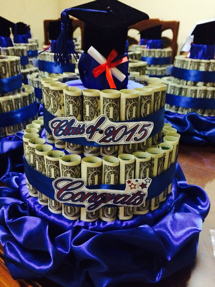 Graduation Gift Ideas For Boys
 2014 2015 Graduation money cake for boys