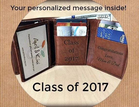 Graduation Gift Ideas For Him
 Graduation t for him personalized wallet for teacher for