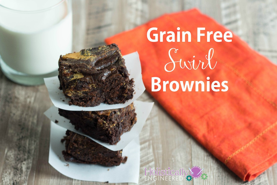 Grain Free Brownies
 Grain Free Swirl Brownies Paleo Holistically Engineered