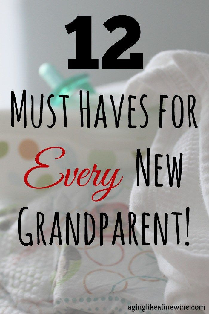 Grandparent Gift Ideas From Baby
 12 Must Haves for Every New Grandparent